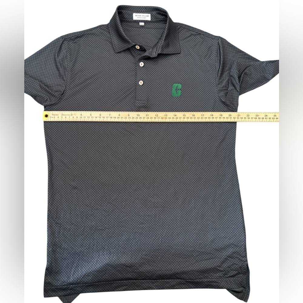 Peter Millar Geometric Micro-Pattern Button-Down … - image 5